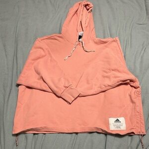 Adidas Coral Pink Hoodie